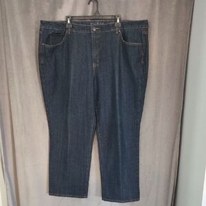 ALFRED SUNG 24WP Women's Straight Leg Jeans - Indigo